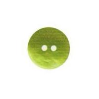 Hemline Round Shell Buttons 11.25mm Lime Green