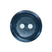 hemline round high rimmed buttons 20mm navy