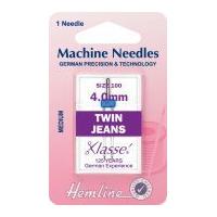 Hemline Universal Twin Jeans Sewing Machine Needles