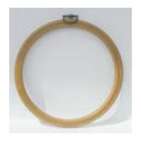 hemline round flexi hoop frame wood grain