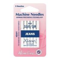 Hemline Jeans Universal Sewing Machine Needles