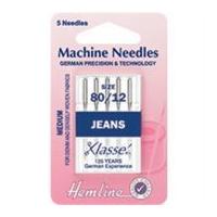 Hemline Jeans Universal Sewing Machine Needles