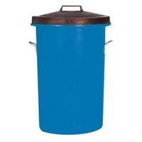 heavy duty dustbin 85 litre blue sli311963