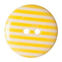 Hemline Button Code D 22.5mm Pack 3 Yellow by Groves 376801