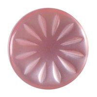 Hemline Button Code C 11.25mm Pack 6 Pink by Groves 376734