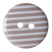 Hemline Button Code D 17.5mm Pack 4 Grey by Groves 376798