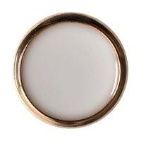 Hemline Button Code D Size 11.25mm White by Groves 376623