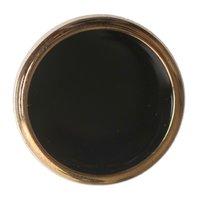 Hemline Button Code D Size 15mm Pack 4 Black by Groves 376628