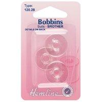 Hemline Plastic Bobbin Brother 375418