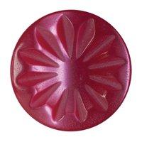 Hemline Button Code C 15mm Pack 5 Red by Groves 376749