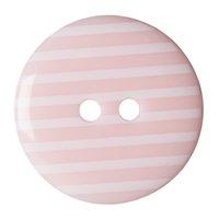 Hemline Button Code D 22.5mm Pack 3 Pink by Groves 376805