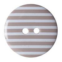 Hemline Button Code D 22.5mm Pack 3 Grey by Groves 376807