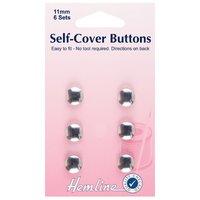 hemline self cover buttons metal top 11mm 375272