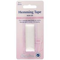 Hemming Tape White - 3m x 20mm by Hemline 375151