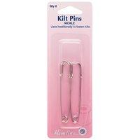 hemline kilt pins 75mm nickel 2pcs 375238