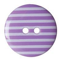 Hemline Button Code D 22.5mm Pack 3 Lavender by Groves 376803