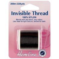 Hemline Invisible Thread Smoke - 200m 375352