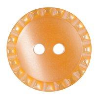 Hemline Button Code B Size 17.5mm Pack 4 - Orange by Groves 376666