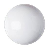 Hemline Button Code B 22.5mm Pack 2 White by Groves 376877