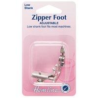 Hemline Zipper Foot Adjustable 375416