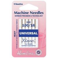 Hemline Universal Machine Needles Heavy 100/16 375375