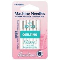 Hemline Quilting Machine Needles Medium 80/12 375412