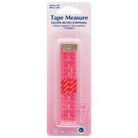 hemline tape measure deluxe metric imperial 150cm 375355