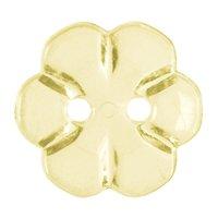 Hemline Button Code E Size 17.5mm Yellow by Groves 376700