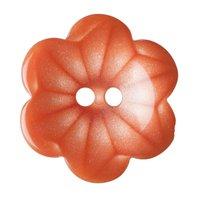 Hemline Button Code E Size 17.5mm Orange by Groves 376704