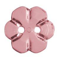 Hemline Button Code E Size 17.5mm Hot Pink by Groves 376706