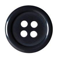 Hemline Button Code C 15mm Pack 10 - Dark Grey by Groves 376707