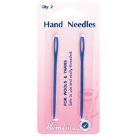 Hemline Wool & Yarn Needles Plastic 2pcs 375288