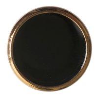 Hemline Button Code D Size 17.5mm Pack 3 Black by Groves 376631