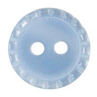 Hemline Button Code B Size 11.25mm Pack 9 Baby Blue by Groves 376637
