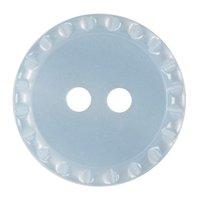 Hemline Button Code B Size 17.5mm Pack 4 Baby Blue by Groves 376661