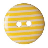Hemline Button Code D 15mm Yellow by Groves 376774