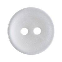 Hemline Button - Code A - Size 13.75mm Pack 8 - White by Groves 376590