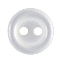 Hemline Button Code A Size 10mm Pack 13 - White by Groves 376593