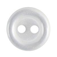 Hemline Button Code A Size 11.25mm Pack 13 - White by Groves 376594