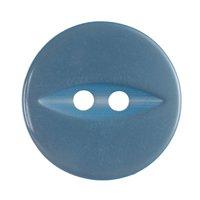 Hemline Button Code A Size 18.75mm Pack 4 - Sky Blue by Groves 376602