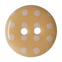 Hemline Button Code D 15mm Cream by Groves 376756