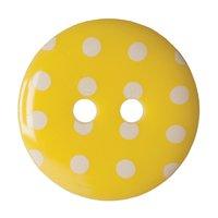 Hemline Button Code D 15mm Yellow by Groves 376758