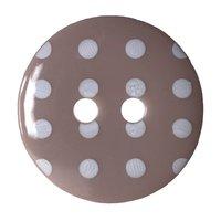 Hemline Button Code D 15mm Grey by Groves 376761
