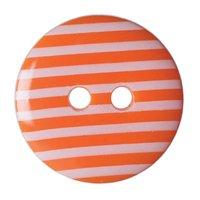 Hemline Button Code D 15mm Orange by Groves 376784