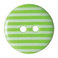 Hemline Button Code D 17.5mm Pack 4 Lime Green by Groves 376795