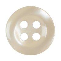 Hemline Button Code A 11.25mm Pack 13 Cream by Groves 376813