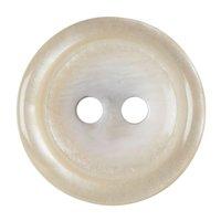 Hemline Button Code B 15mm Pack 4 Cream by Groves 376821