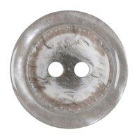 Hemline Button Code B 17.5mm Pack 3 Grey by Groves 376829