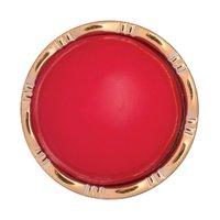 Hemline Button Code D 15mm Pack 4 Red by Groves 376866