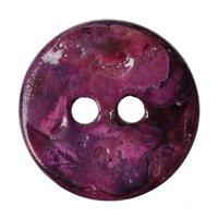 Hemline Button Code E 11.25mm Fuchsia by Groves 376894